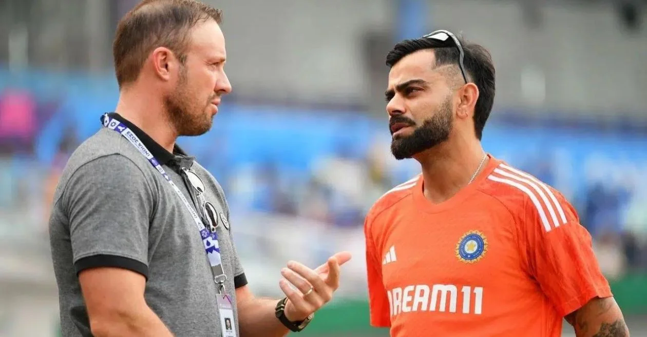 AB de Villiers and Virat Kohli