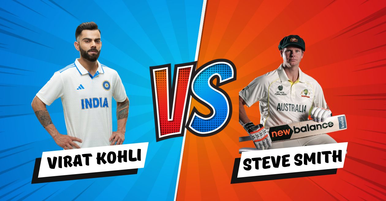 Virat Kohli vs Steve Smith Test