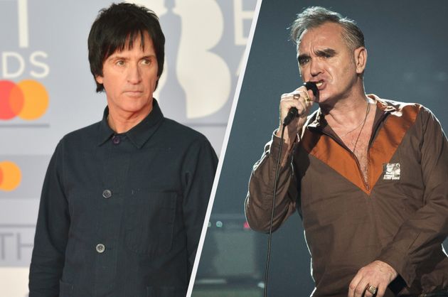 Johnny Marr and Morrissey