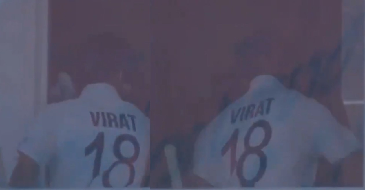 Virat Kohli slams dressing room door in Oval Test