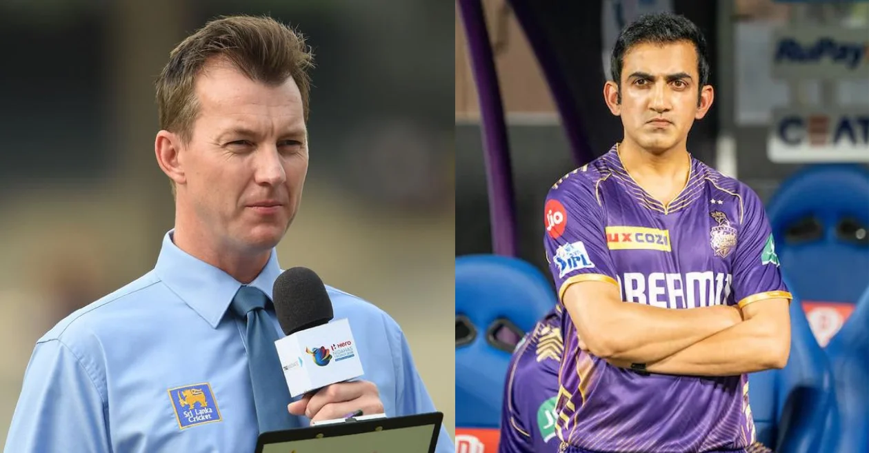 Brett Lee and Gautam Gambhir