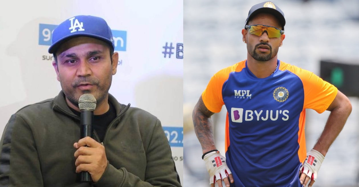 Virender Sehwag revealed who could replace Shikhar Dhawan in the Indian team