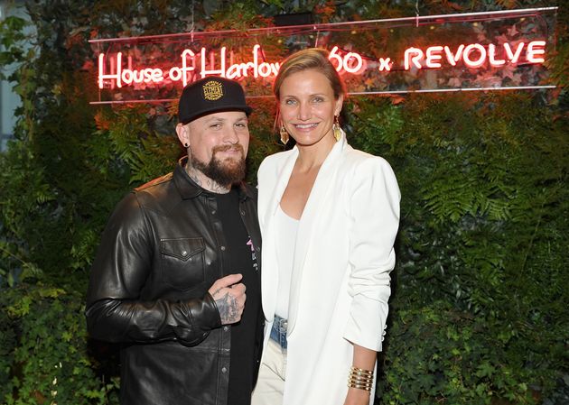 Cameron with her husband, Benji Madden