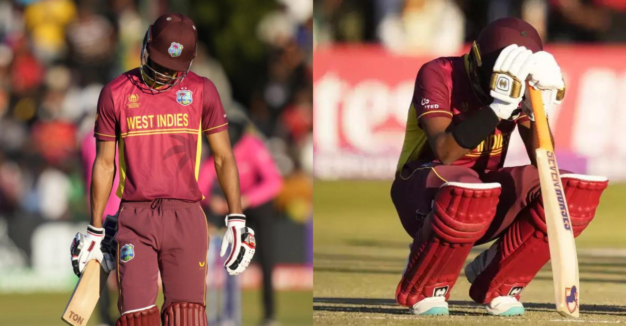 Disappointed West Indies' batters