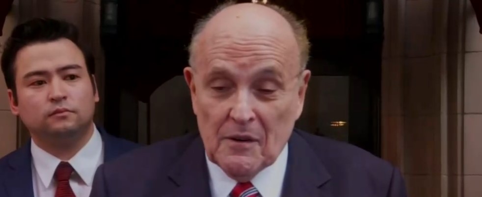Rudy Giuliani threatens America on the way to Georgia