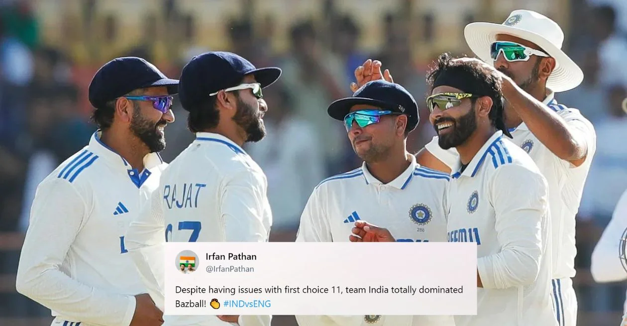 India beat England in the Rajkot Test