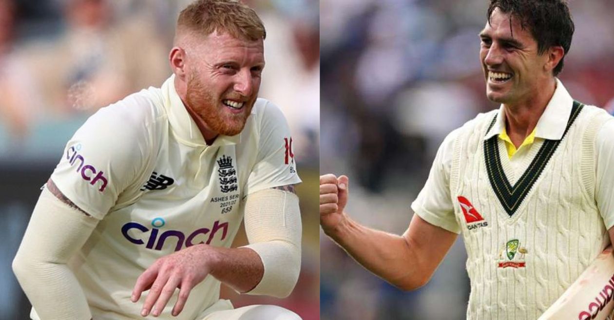 Ben Stokes and Pat Cummins