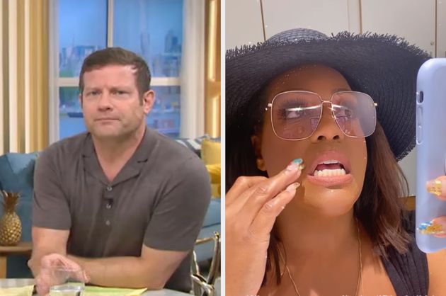 Dermot O'Leary and Alison Hammond