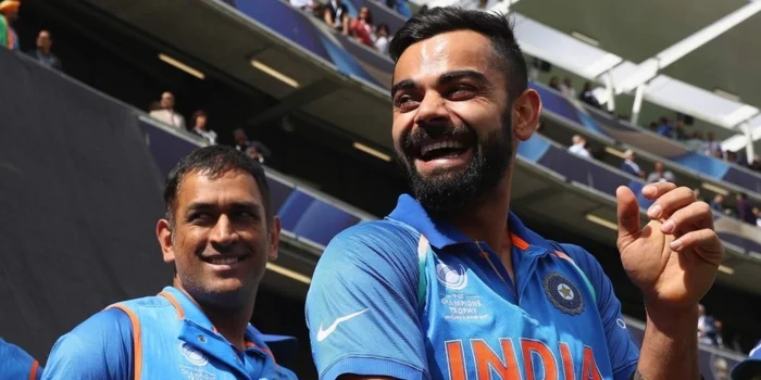 Virat Kohli and MS Dhoni