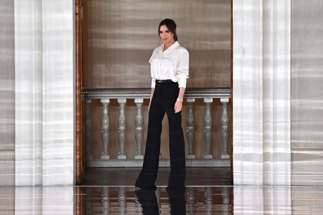 Victoria Beckham show during London Fashion Week February 2020 