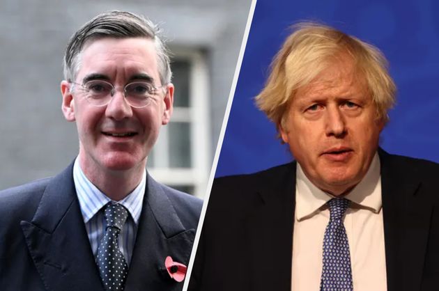 Jacob Rees-Mogg and Boris Johnson