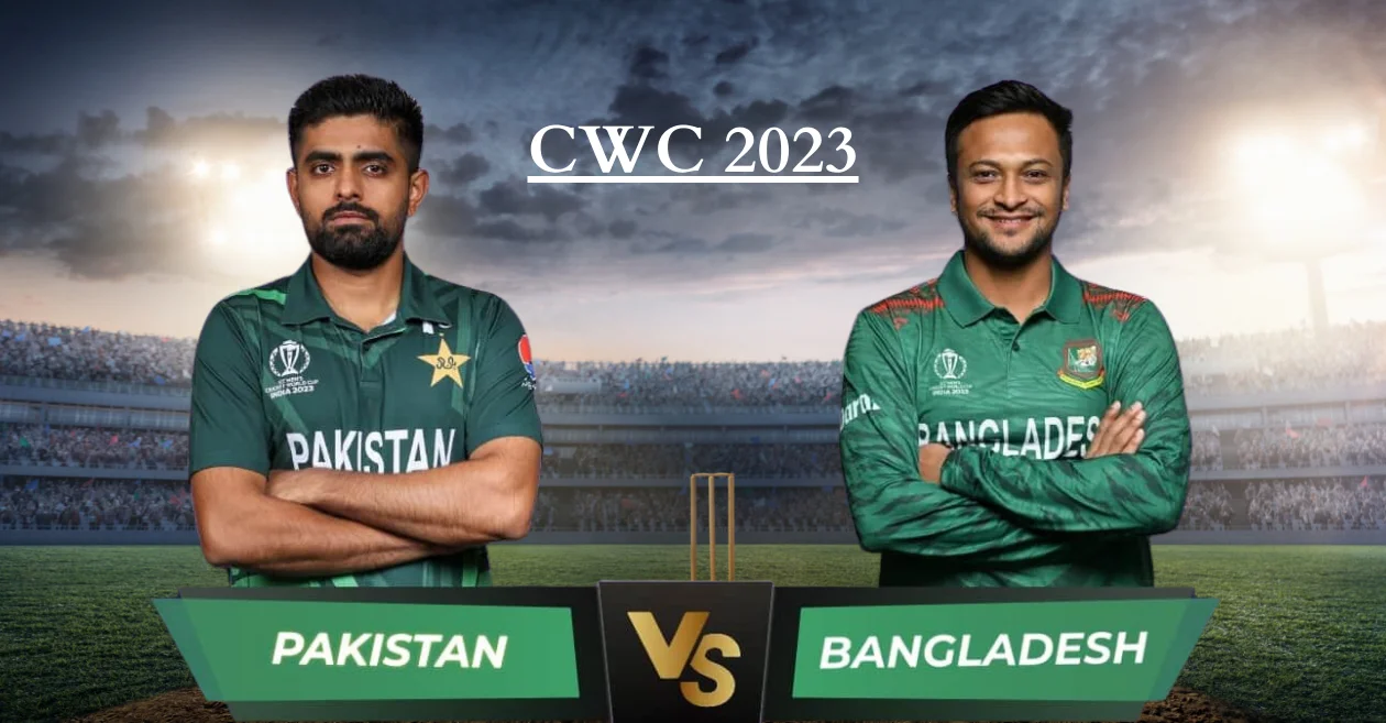 Pakistan vs Bangladesh, ODI World Cup 2023