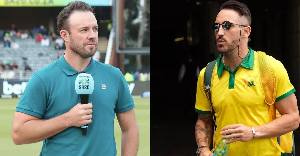 AB de Villiers and Faf du Plessis