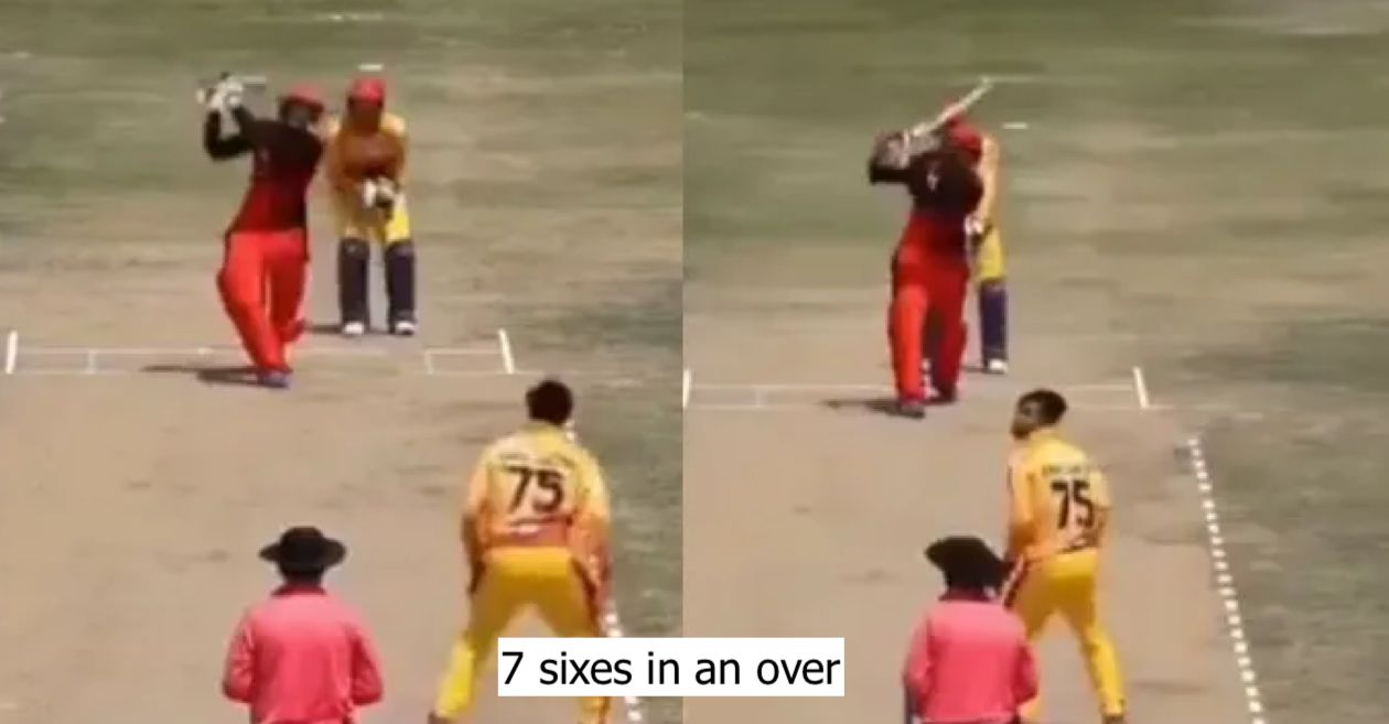 Sediq Atal smashes 7 sixes in an over