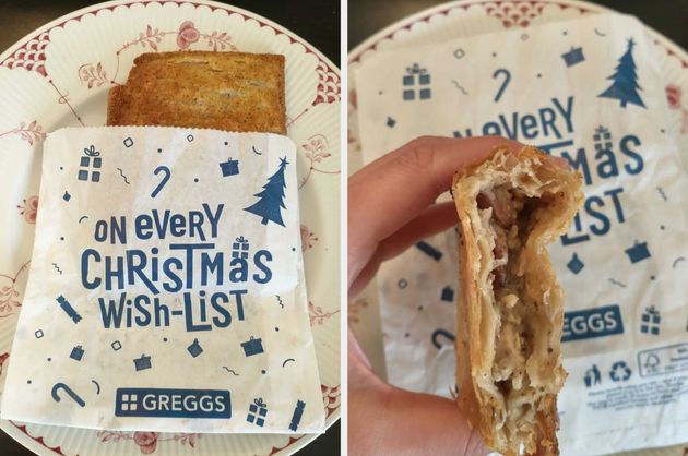 Greggs Festive Bake