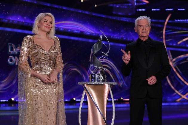 Dancing On Ice hosts Holly Willoughby and Phillip Schofield