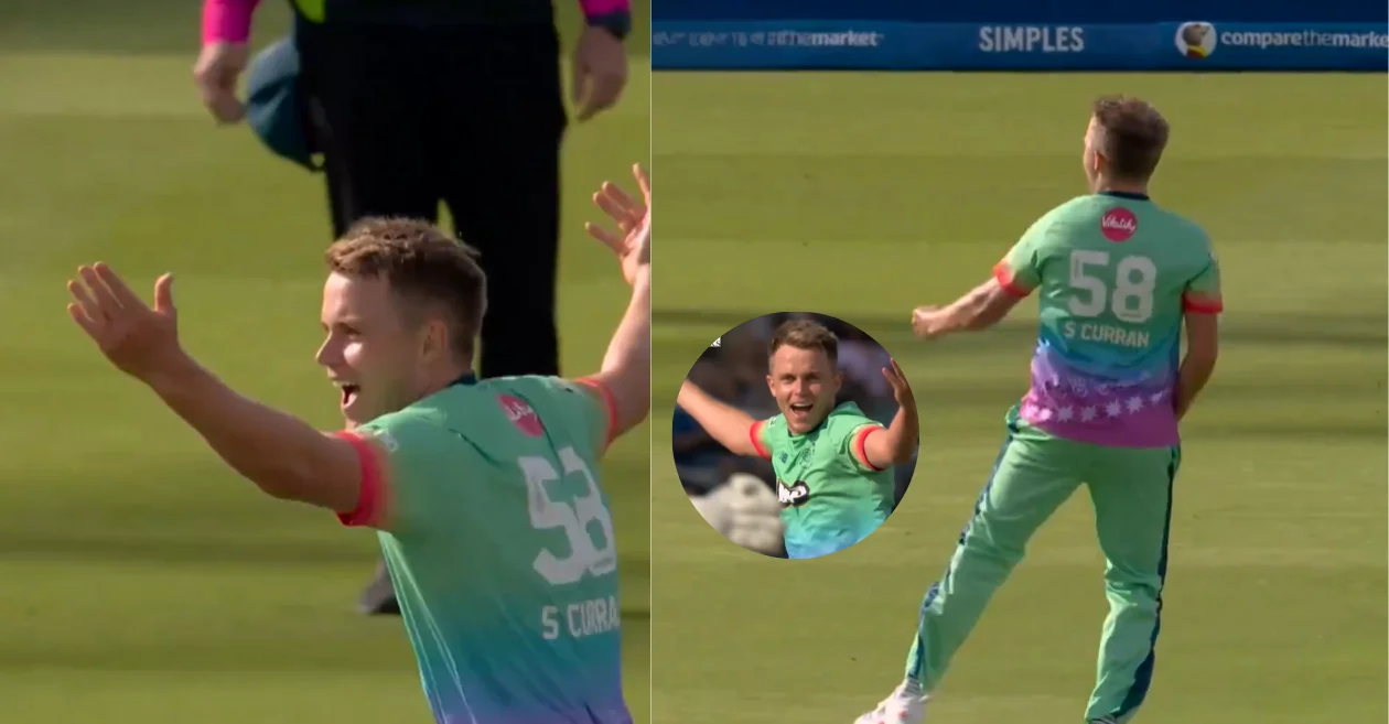 Sam Curran takes his maiden hattrick