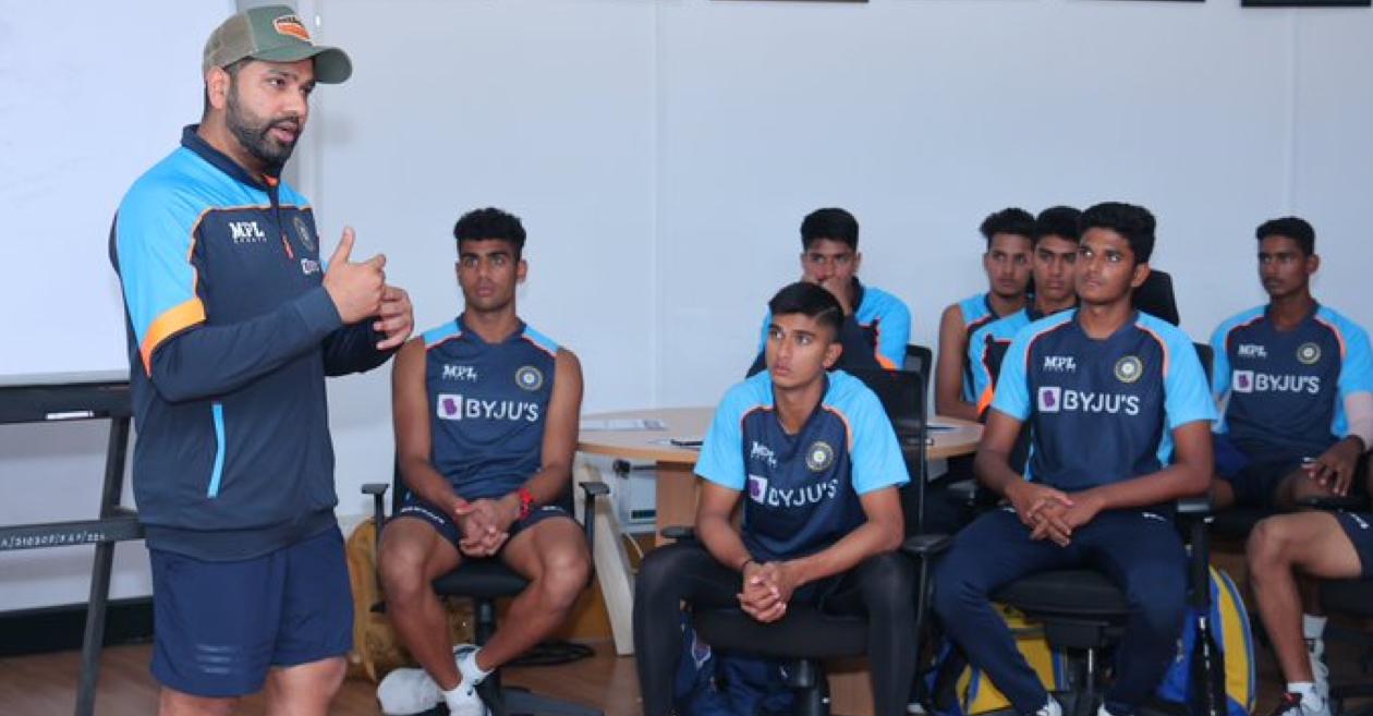 India U19 players