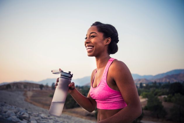 A glass of water on a hot day can release dopamine in your body.