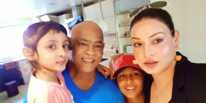 Vinod Kambli and Andrea Hewitt