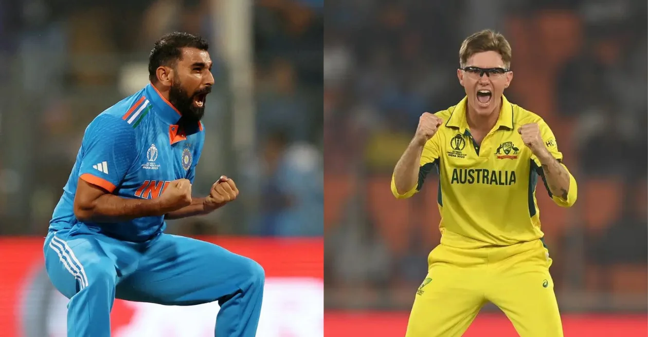 Mohammed Shami and Adam Zampa