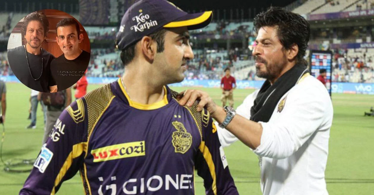 Shahrukh Khan and Gautam Gambhir