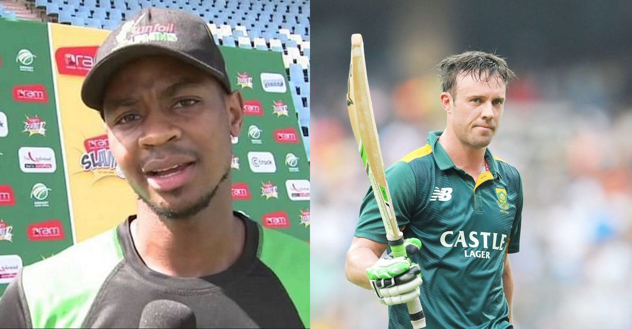 Khaya Zondo, AB de Villiers