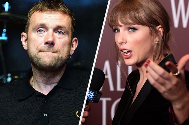 Damon Albarn and Taylor Swift