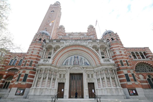 Westminster Cathedral, where the PM was married on Saturday