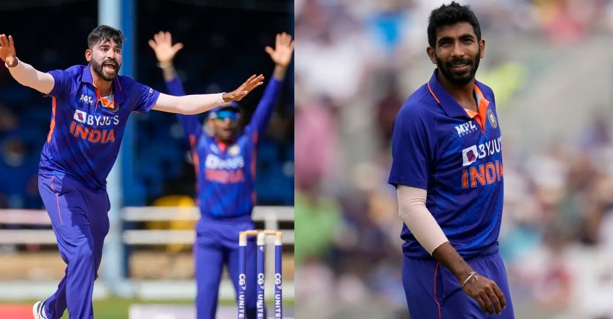 Mohammed Siraj, Jasprit Bumrah