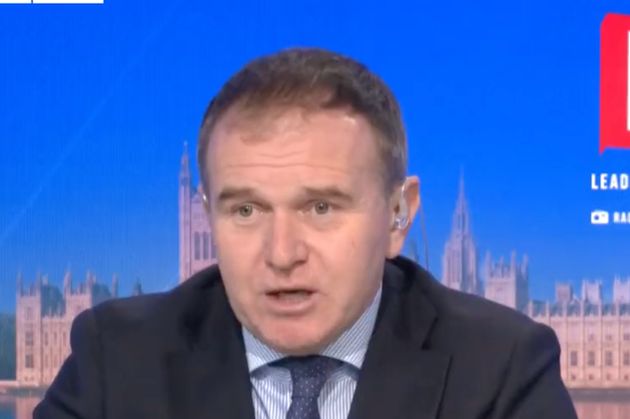 Environment secretary George Eustice put his foot in it on LBC