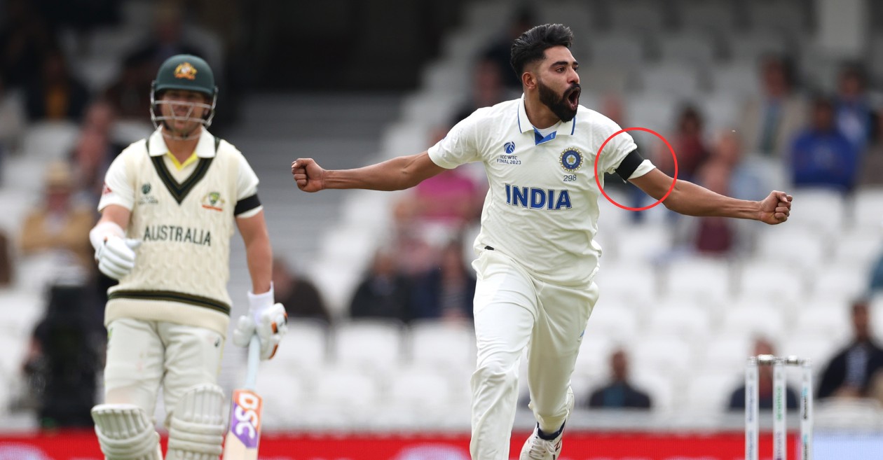 David Warner and Mohammed Siraj