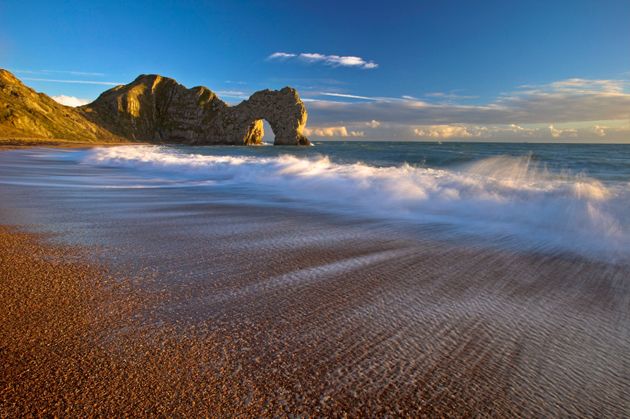 Durdle Door Jurassic Coast World Heritage Site, Lulworth Dorset England