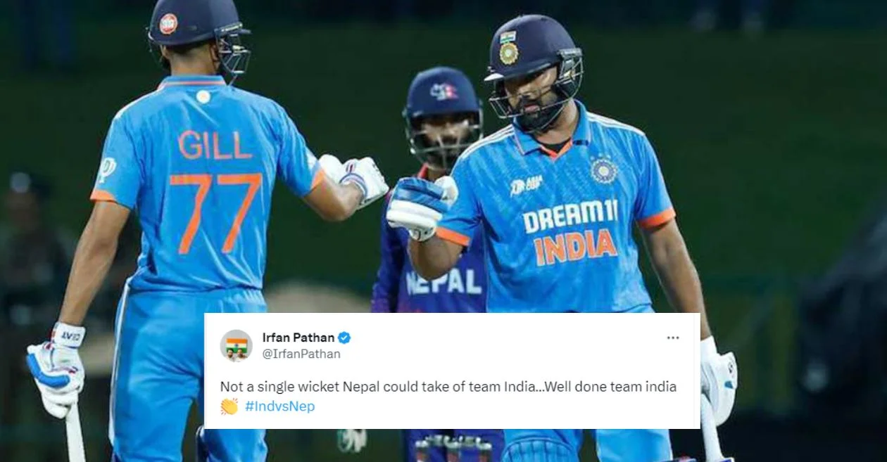 India beat Nepal in Asia Cup 2023