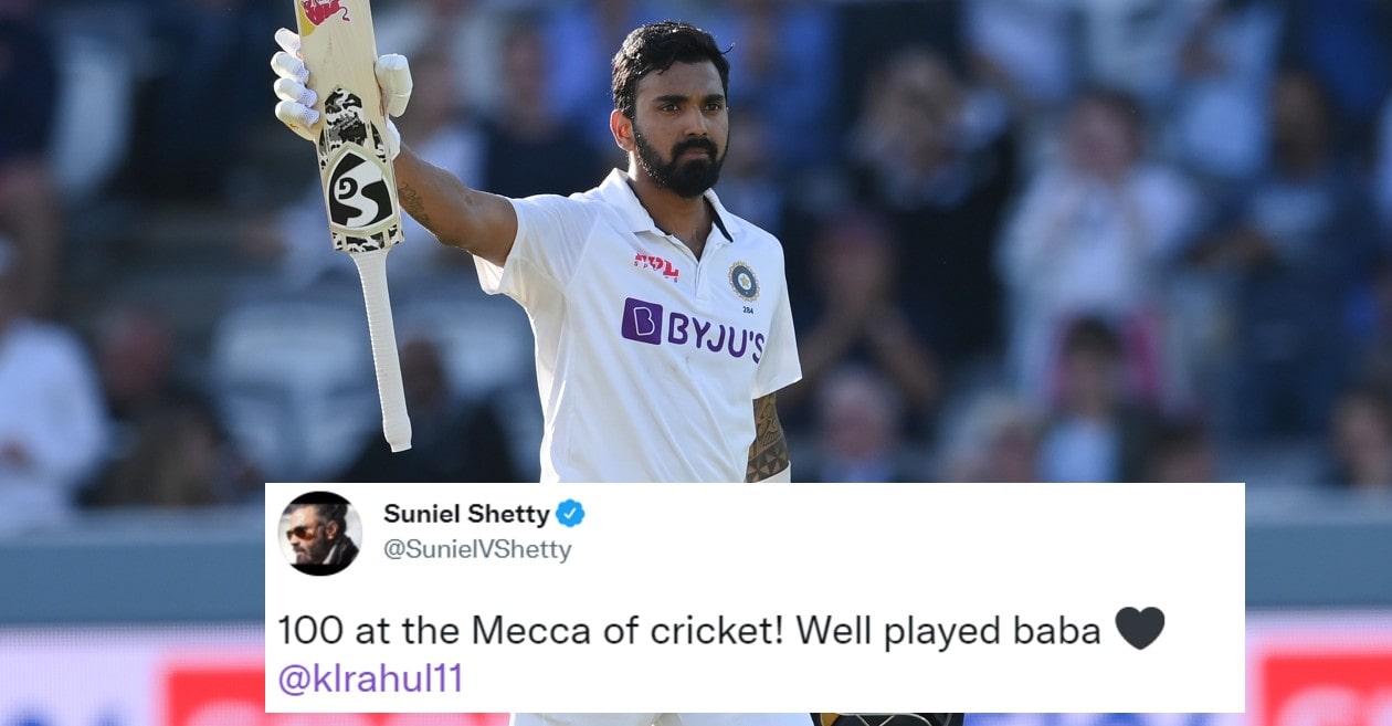 KL Rahul smashes a brilliant hundred in Lords Test