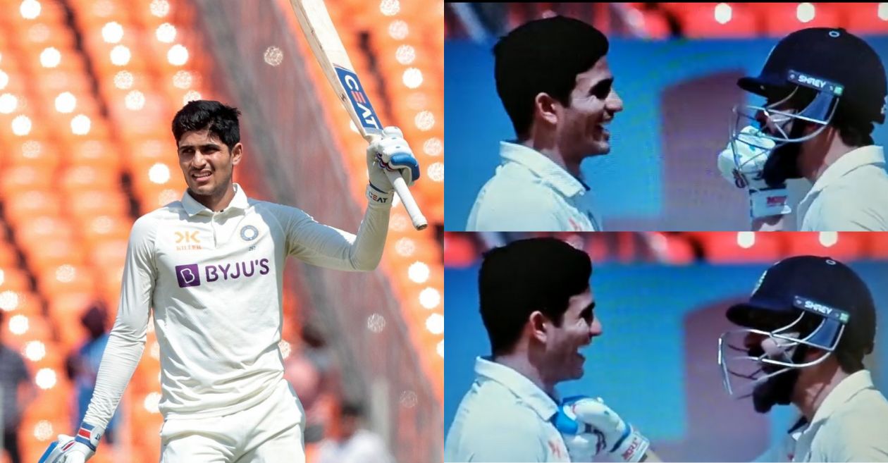 Shubman Gill and Virat Kohli during the Ahmedabad Test