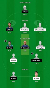 PMC vs PMF Dream11 Team