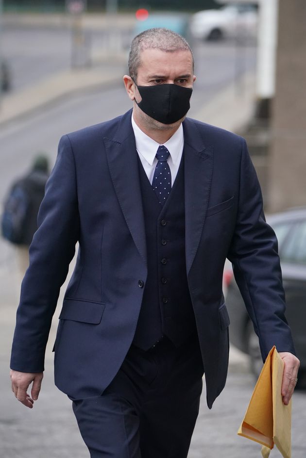 Paul Drayton outside court on Wednesday