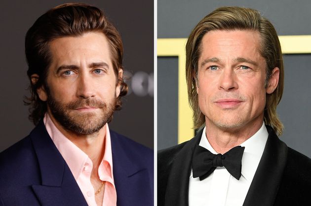 Jake Gyllenhaal and Brad Pitt