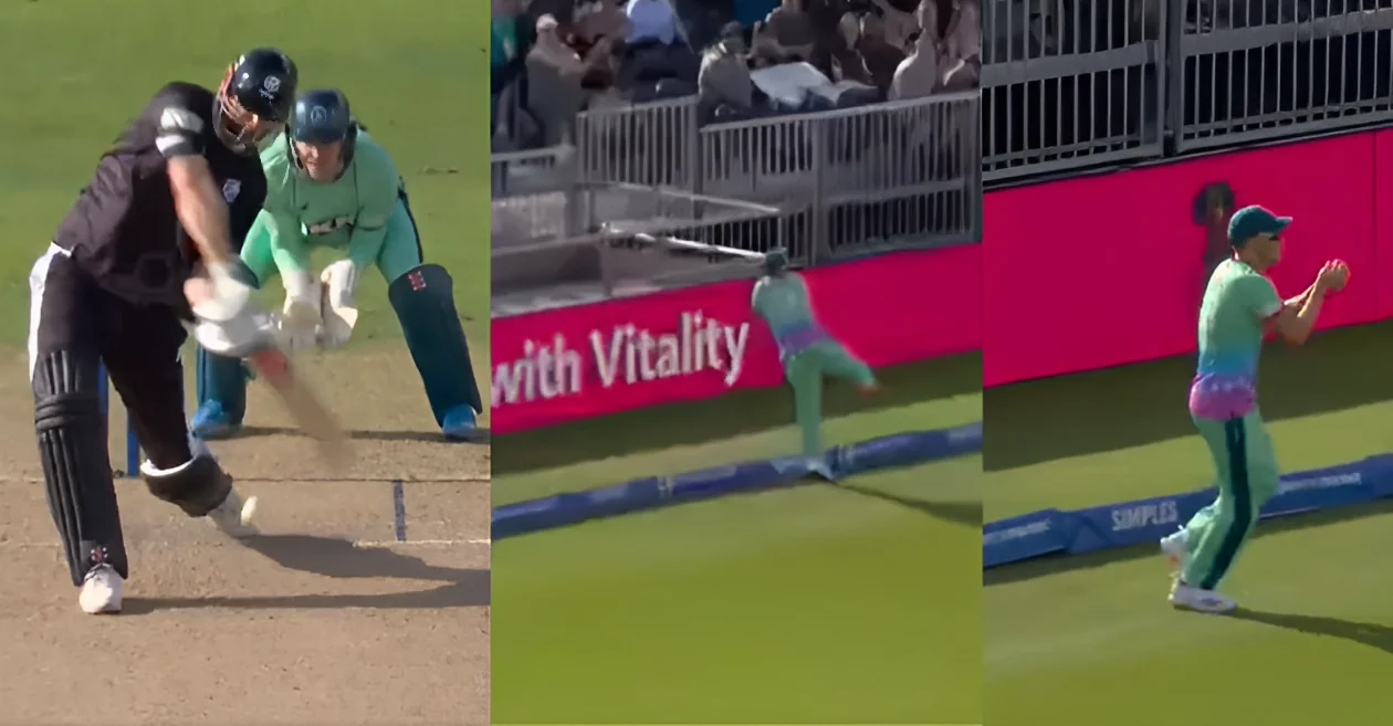 Sam Curran's spectacular catch 