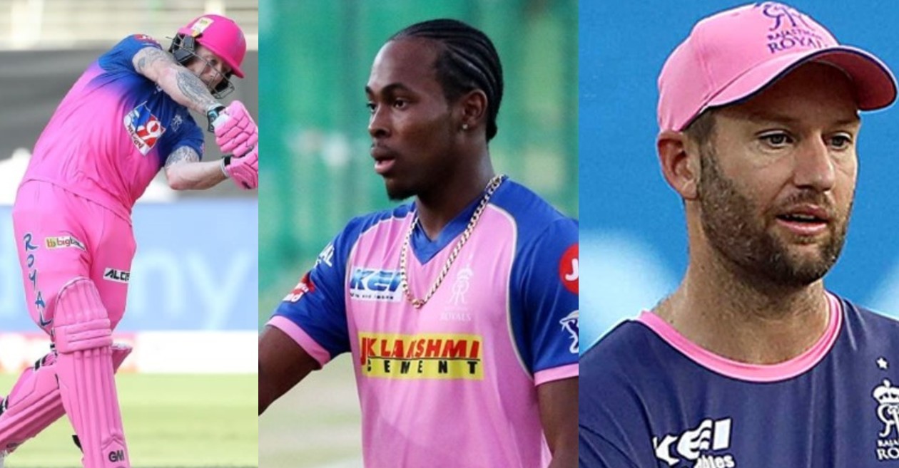 Ben Stokes, Jofra Archer and Andrew Tye