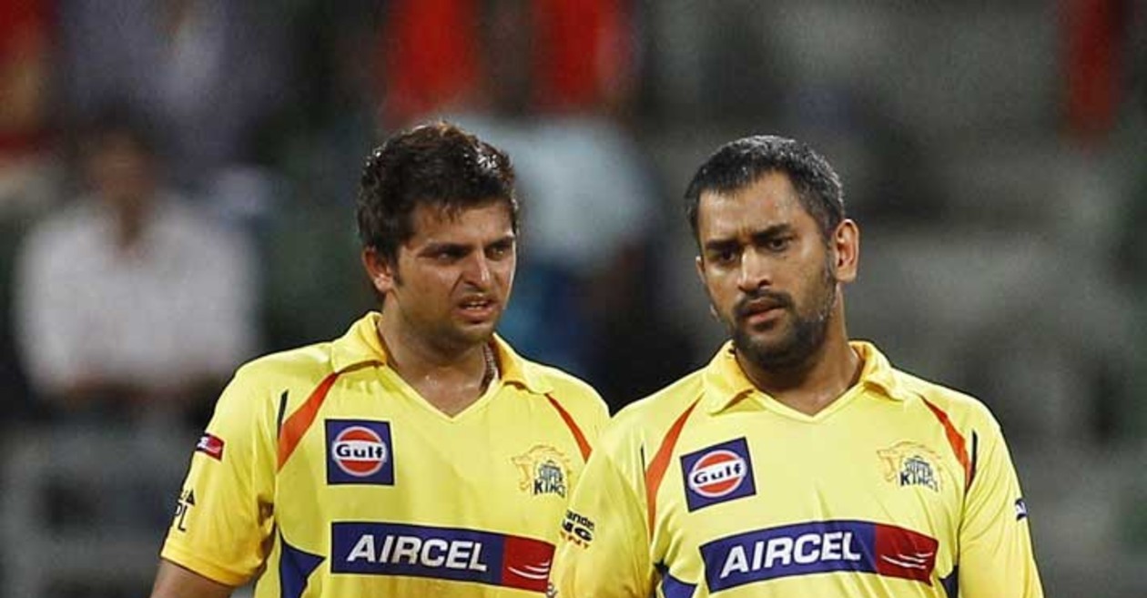 Suresh Raina and MS Dhoni