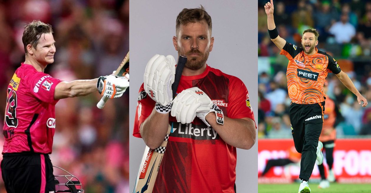 Steve Smith, Aaron Finch, Andrew Tye