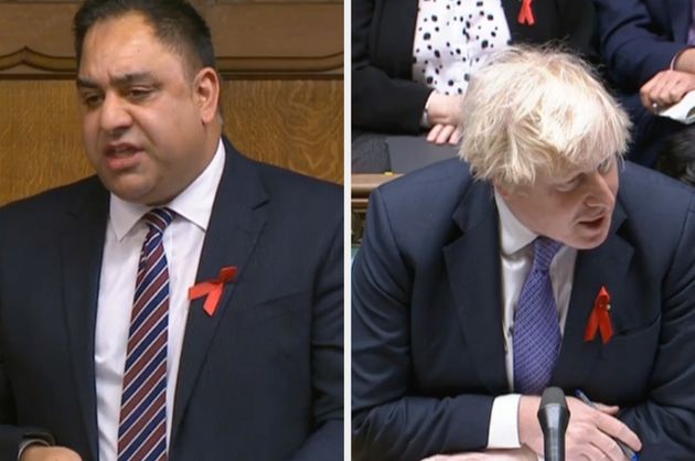 Imran Hussain and Boris Johnson