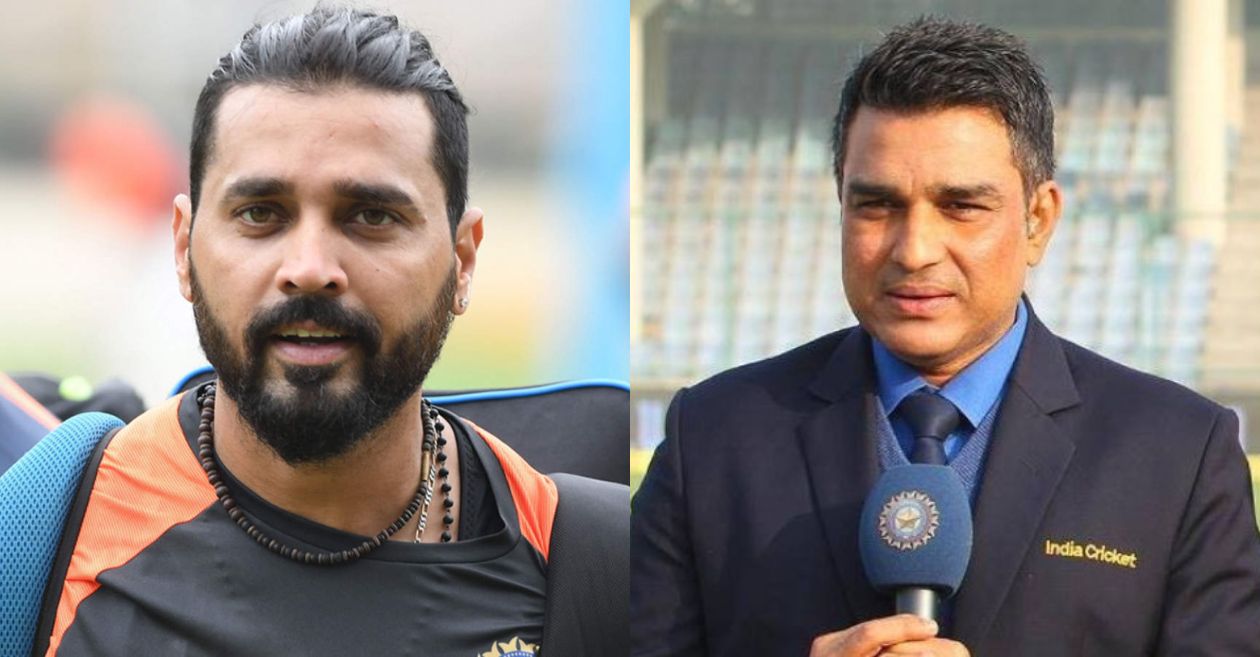 Murali Vijay and Sanjay Manjrekar