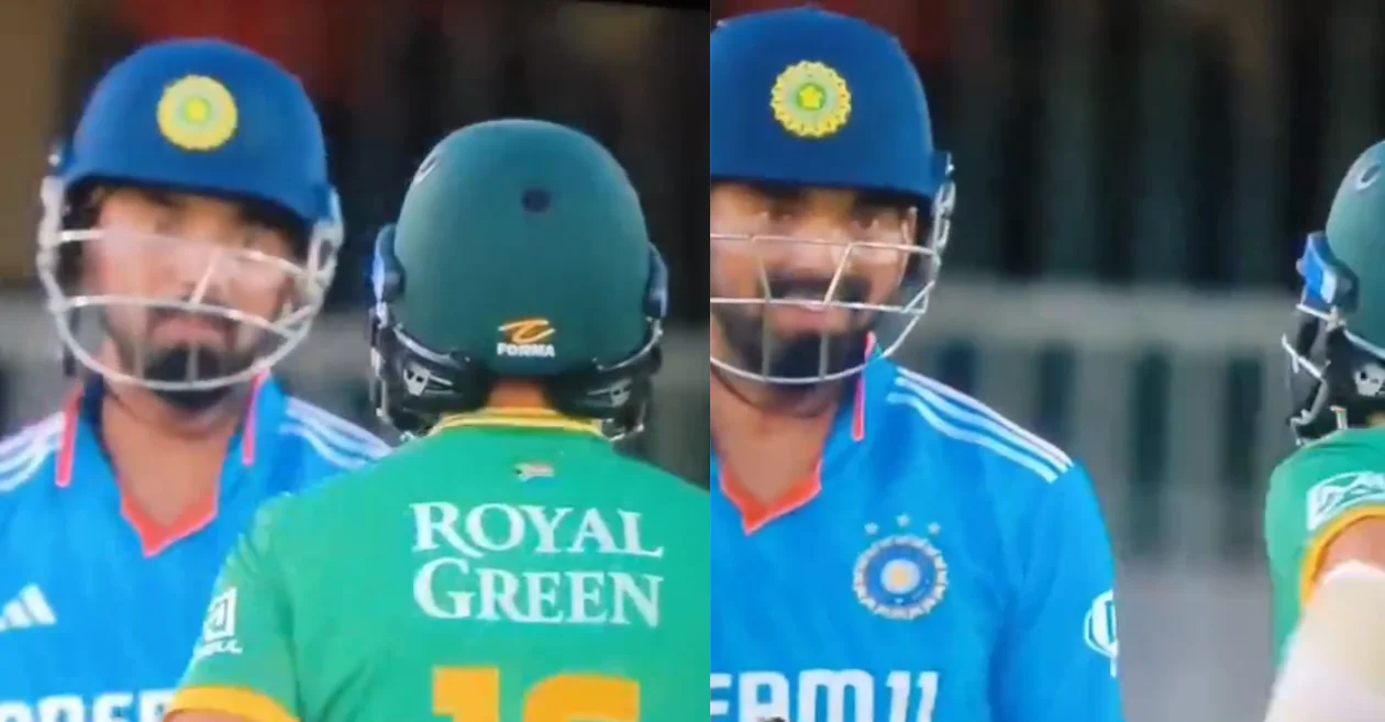 KL Rahul and Keshav Maharaj