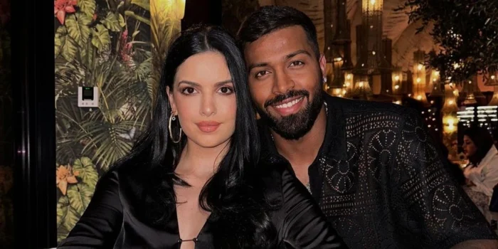 Hardik Pandya and Natasa Stankovic 