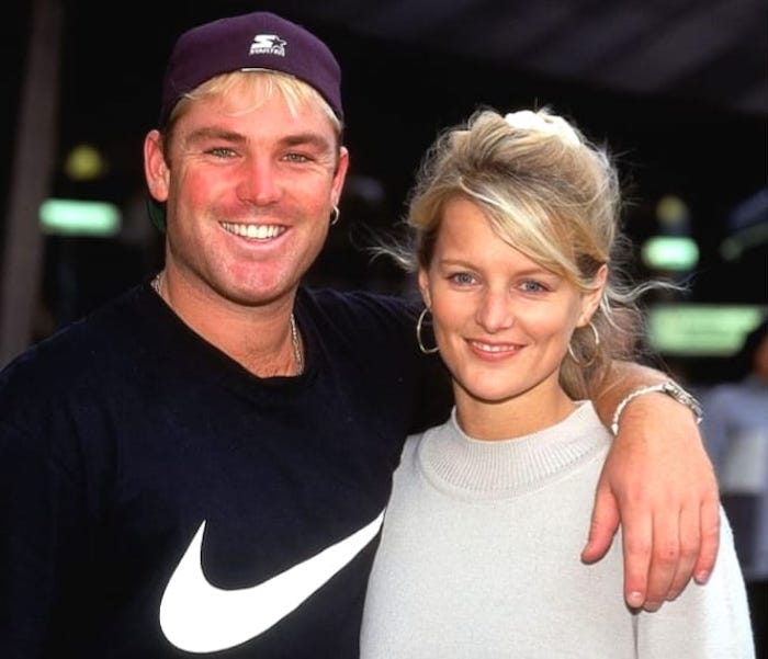 Shane Warne, Simone