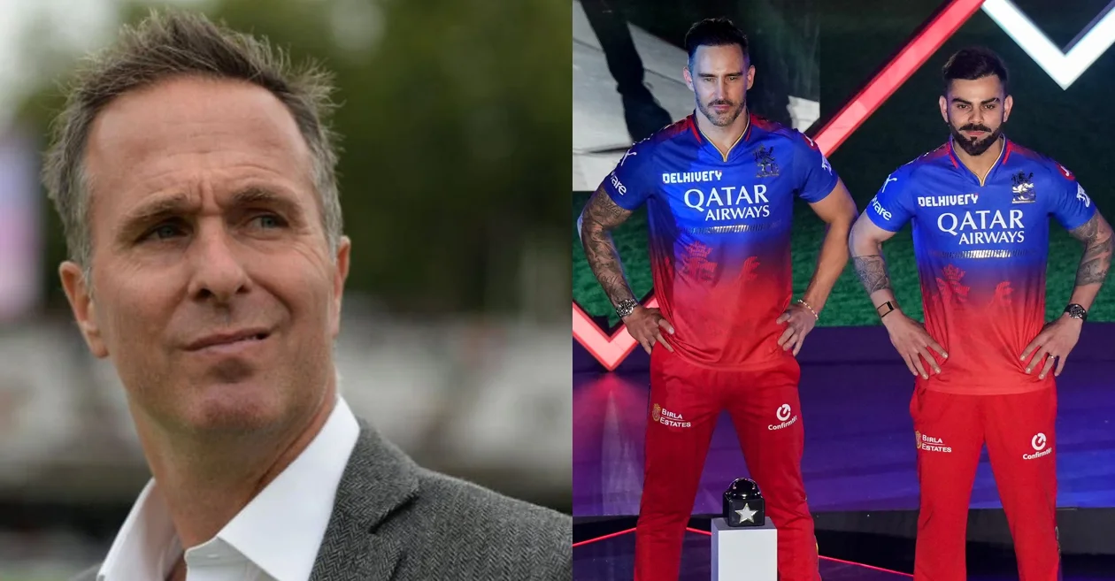 Michael Vaughan takes a cheeky dig at RCB