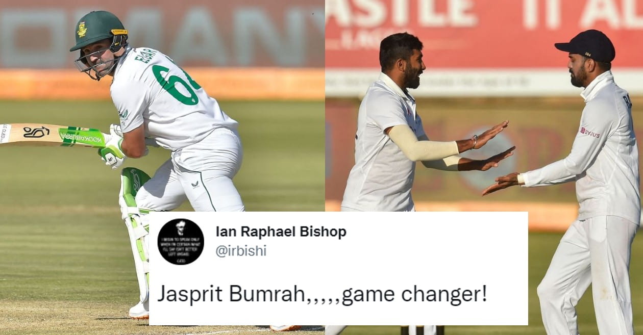 Dean Elgar, Jasprit Bumrah